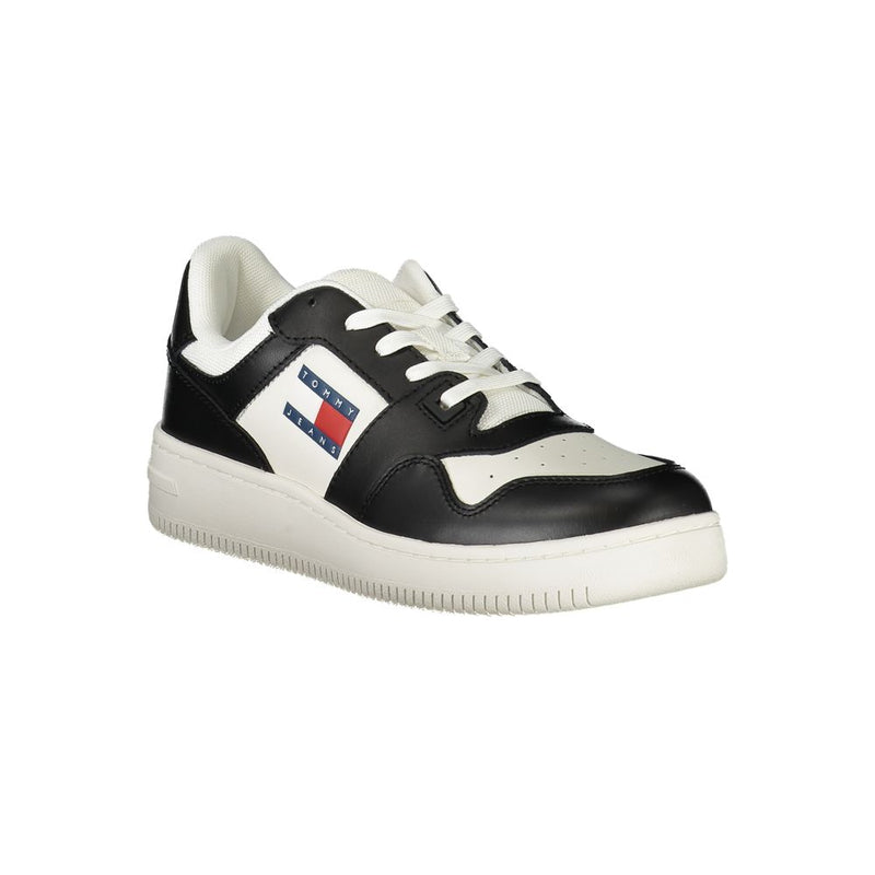 White Polyethylene Women Sneaker-Tommy Hilfiger-LabelTerrace.com